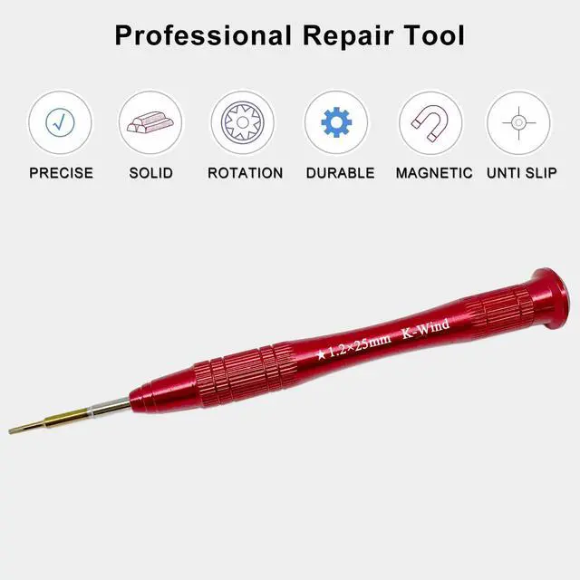 Alt view image 5 of 6 - P5 Pentalobe Screwdriver for Laptop Computer, Rotable Top