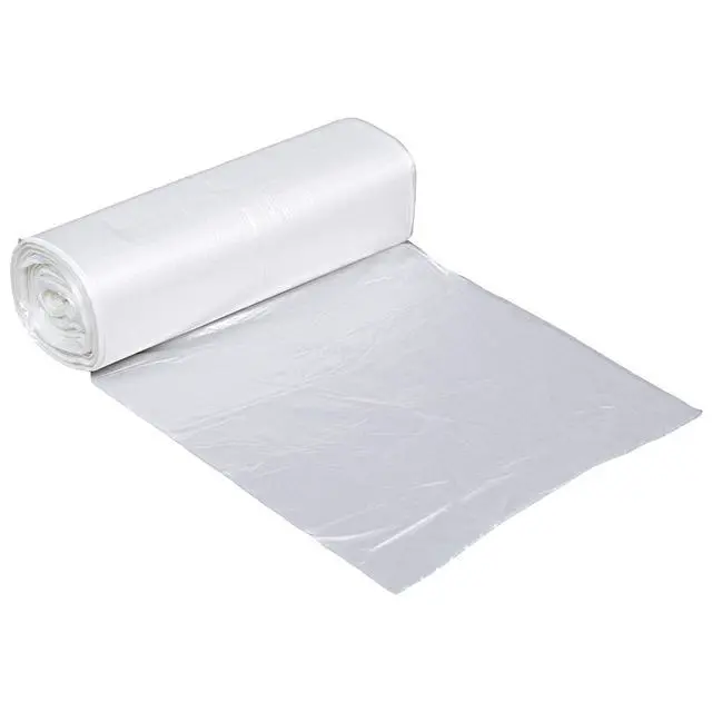 Alt view image 2 of 7 - Clear Kitchen Trash Bags 7-10 Gallon Clear Plastic Garbage Bag for Kitchen, Home, Office, Bathroom - Wastebasket Bin Liners - High Density, Leak-Proof Waste Basket Bags 24x24-50 Pack