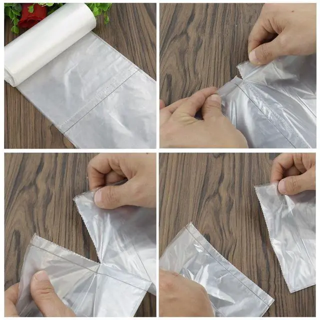 Alt view image 2 of 7 - 4 Gallon Small Trash Bags, 225 Counts, F