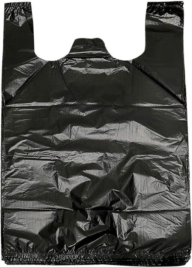 Main image of 100 Counts Super Thick Small Trash Bags With Handle, 4 Gallon Black Trash Bags for Kitchen, Office, Travel and Home Garbage Bags (100 Pcs)