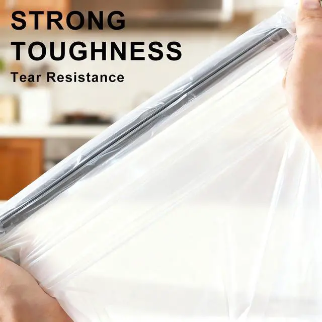 Alt view image 5 of 6 - Trash Bags with Drawstring Handles,1.6-3 Gallon Small Garbage Bags for Bathroom,100 Count Heavy Duty Kitchen Garbage Bag for Home Office,Odor Resistant