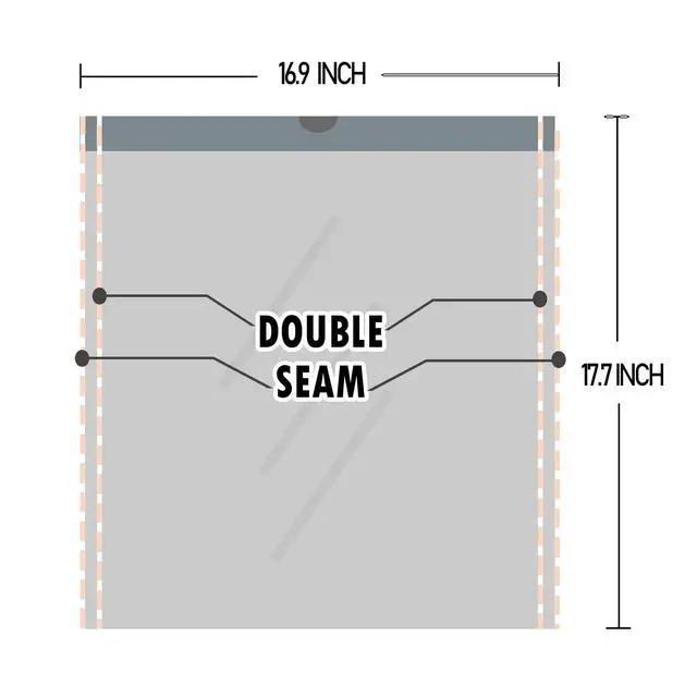 Alt view image 2 of 7 - 2.6 Gallon Small-Trash-Bags Plastic Drawstring Garbage-Bag - Mini Tiny White Unscented 80 Count For Bathroom Car Can Restroom Office Liners Waste Basket Strong Bulk Inwaysin