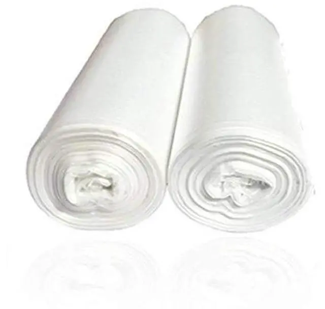 Main image of 2 Gallon Small Trash Bags, Wastebasket Trash Bags for Office, Home Waste Bin Trash Can Liners Pet Waste Bags Disposal Bags(Clear, 100 Counts/ 2 Rolls)