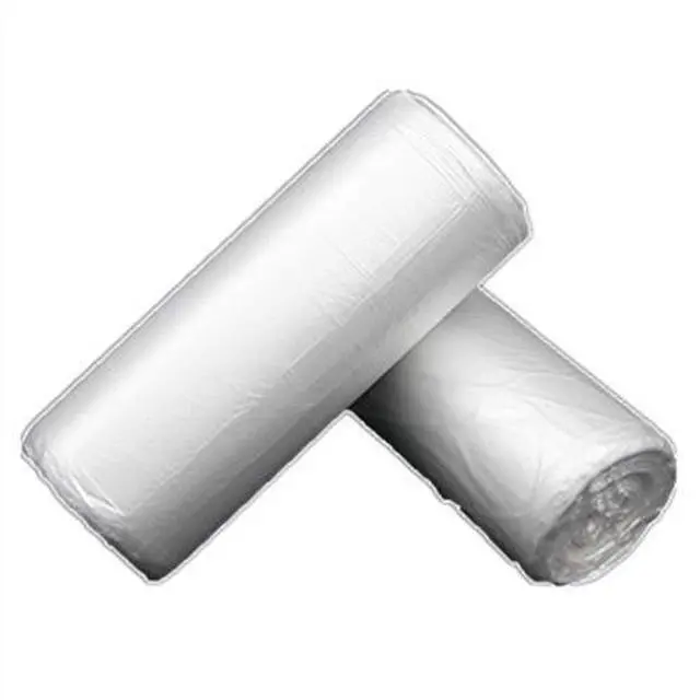 Alt view image 2 of 6 - 2 Gallon Small Trash Bags, Wastebasket Trash Bags for Office, Home Waste Bin Trash Can Liners Pet Waste Bags Disposal Bags(Clear, 100 Counts/ 2 Rolls)