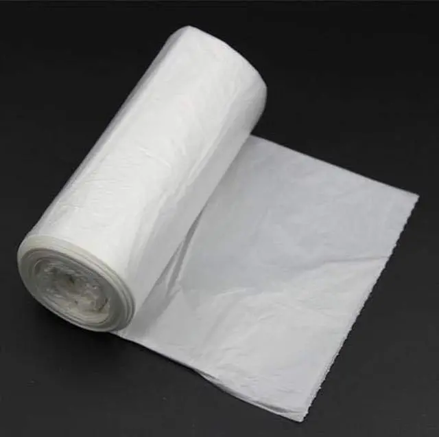 Alt view image 3 of 6 - 2 Gallon Small Trash Bags, Wastebasket Trash Bags for Office, Home Waste Bin Trash Can Liners Pet Waste Bags Disposal Bags(Clear, 100 Counts/ 2 Rolls)