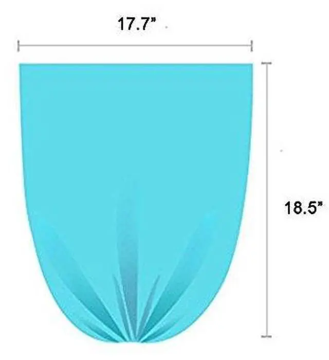 Alt view image 5 of 6 - 2 Gallon Small Trash Bags, Wastebasket Trash Bags for Office, Home Waste Bin Trash Can Liners Pet Waste Bags Disposal Bags(Clear, 100 Counts/ 2 Rolls)