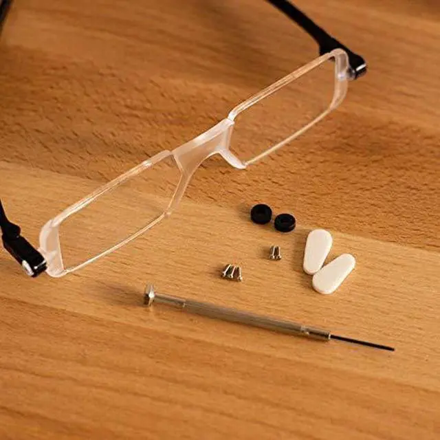 Alt view image 2 of 6 - 11pc Universal Compact Eye Glasses Repair Kit Case for Fixing All Kinds of Broken Glasses