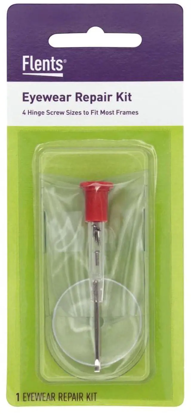 Main image of Eyeglass Repair Tool Kit, Fix Broken Reading Glasses, & Sunglasses