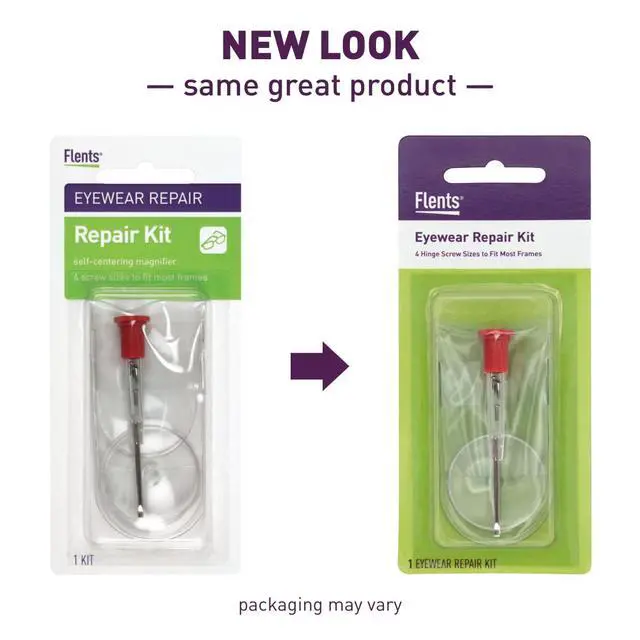 Alt view image 2 of 6 - Eyeglass Repair Tool Kit, Fix Broken Reading Glasses, & Sunglasses