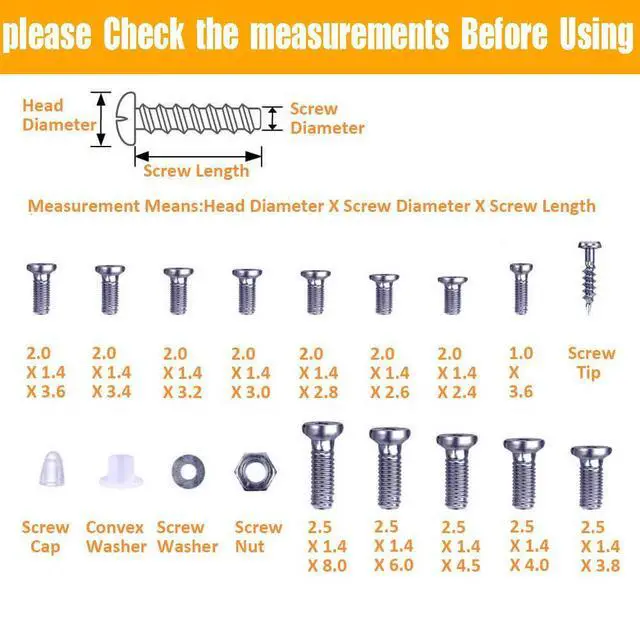 Alt view image 3 of 7 - Eyeglasses Repair Kit, HKIDEE Sunglasses Repair Kit with 1000PCS Eyeglass Screws and 6 Pcs Screwdrivers Tweezer for Glasses, Sunglass, Watch Clock Spectacle Repair