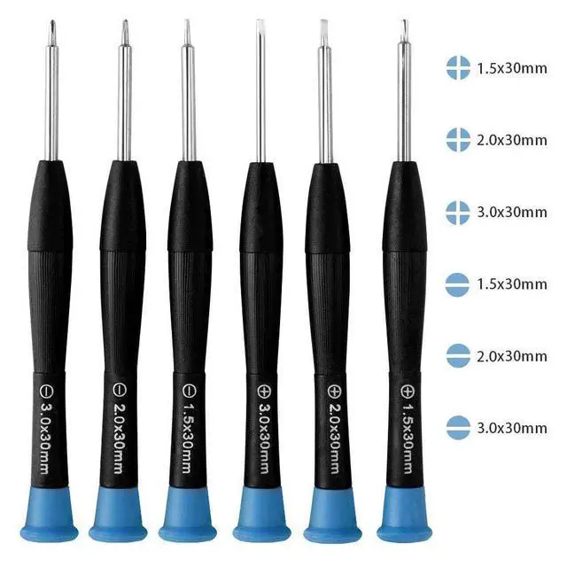 Alt view image 4 of 7 - Eyeglasses Repair Kit, HKIDEE Sunglasses Repair Kit with 1000PCS Eyeglass Screws and 6 Pcs Screwdrivers Tweezer for Glasses, Sunglass, Watch Clock Spectacle Repair