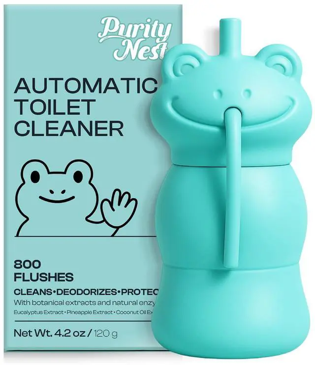 Main image of Automatic Toilet Tank Cleaner Bottles, Bowl Freshener & Odor Control