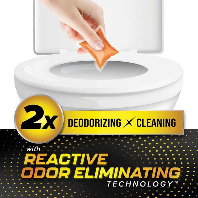 Alt view image 3 of 6 - TST MAX RV Toilet Treatment Drop-INs - Control Unwanted Odors and Break Down Waste and Tissue - Safe Septic Tank Treatment - Orange Scent - 15-Pack (41189)