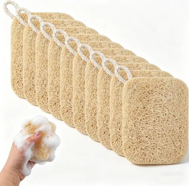 Main image of 10Pcs Kitchen Sponges - Natural, Reusable and Eco-Friendly