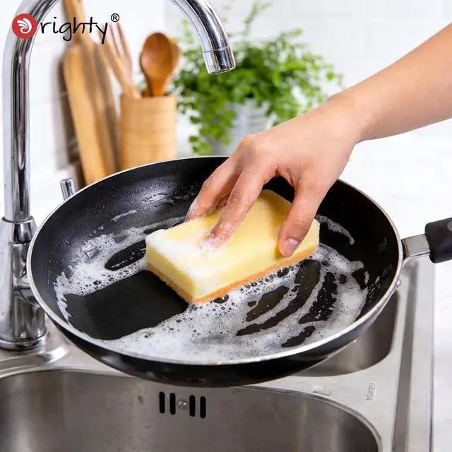 Alt view image 3 of 7 - Dish Sponges, Temperature-Responsive Kitchen Sponges 6 Pack