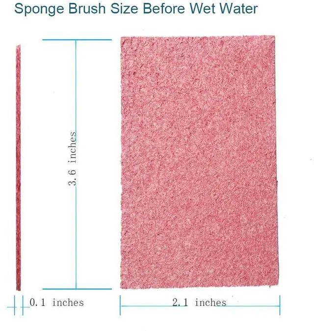 Alt view image 2 of 5 - 12PCS Cleaning Sponge,Kitchen DishSponge,Cleaning Scrub Sponge