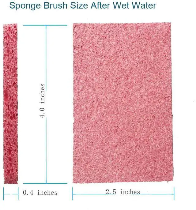 Alt view image 3 of 5 - 12PCS Cleaning Sponge,Kitchen DishSponge,Cleaning Scrub Sponge