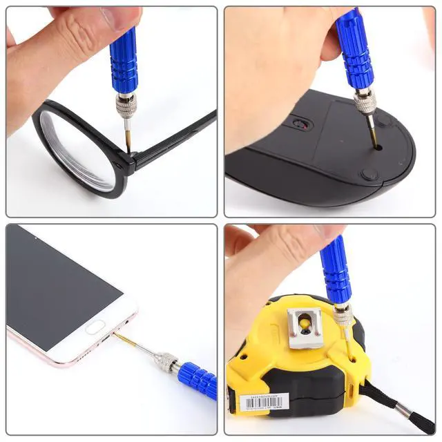 Alt view image 6 of 7 - Mini Eyeglass Repair Kit Glasses Screwdriver Pocket Precision Tool