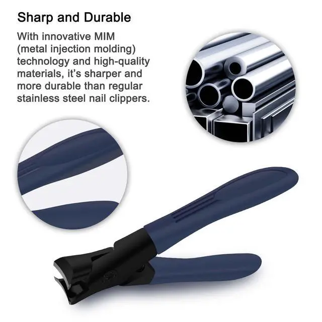 Alt view image 4 of 6 - Toenail Clippers for Seniors Women Men, Heavy Duty Thick Nail Clippers