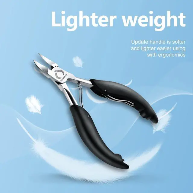 Alt view image 2 of 5 - Toe Nail Clipper for Ingrown or Thick Toenails,Toenails Trimmer and Professional Toenail Nipper for Seniors with Stainless Steel Surper Sharp Blades