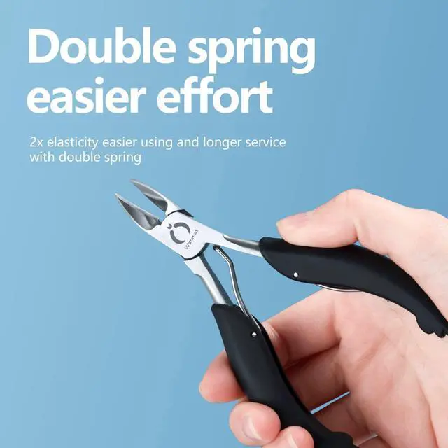 Alt view image 4 of 5 - Toe Nail Clipper for Ingrown or Thick Toenails,Toenails Trimmer and Professional Toenail Nipper for Seniors with Stainless Steel Surper Sharp Blades
