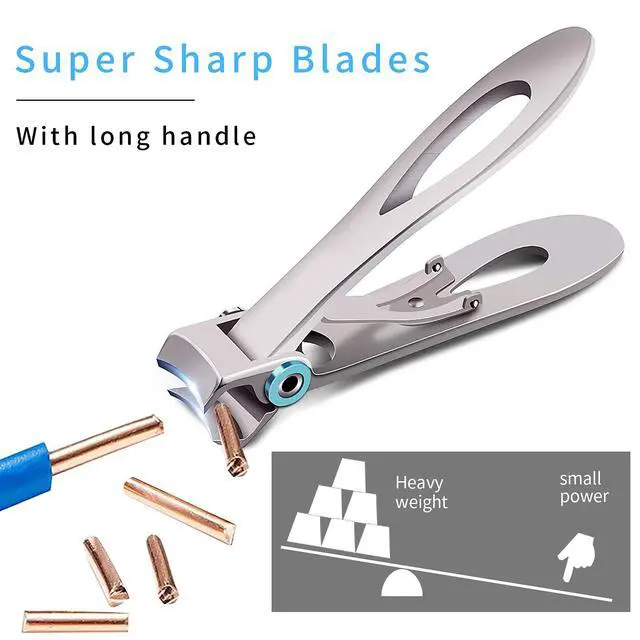 Alt view image 3 of 7 - Nail Clippers Set,Fingernail Toenail Clippers for Thick Nails,Nail Clipper for Adult Men Women Seniors