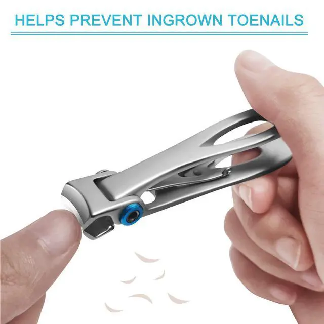 Alt view image 2 of 6 - Extra Large Long Handle Toenail Clippers - 17mm Wide Jaw Opening Heavy Duty for Thick Toenails, Seniors, Men, Adults