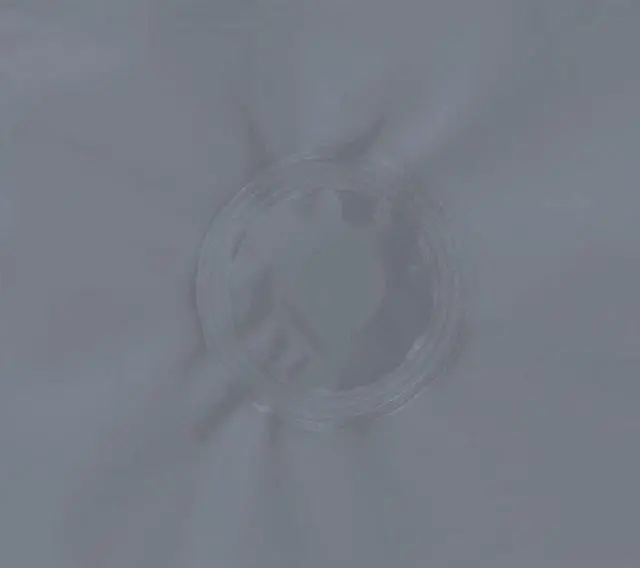 Alt view image 6 of 6 - 3 Guage PEVA Shower Curtain Liner 70"x72" with 3 Magnets at Bottom & 12 Metal Grommet Holes for Your Shower Hooks (Grey-)