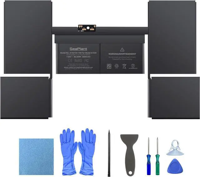 Main image of A1534 Battery Replacement for MacBook 12-inch A1534(2015,2016,2017) A1527/A1705 Battery