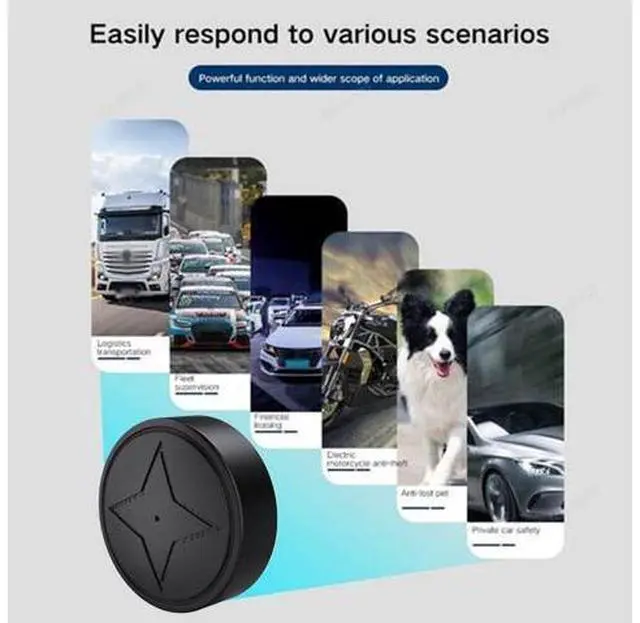 Alt view image 10 of 14 - Vehicle GPS Tracker, GPS Strong Magnetic Vehicle Loss Prevention Tracker, No Subscription Required - Magnetic Minimum GPS Tracker Locator Real Time, Anti-theft Micro GPS Tracking Device with Free Apps