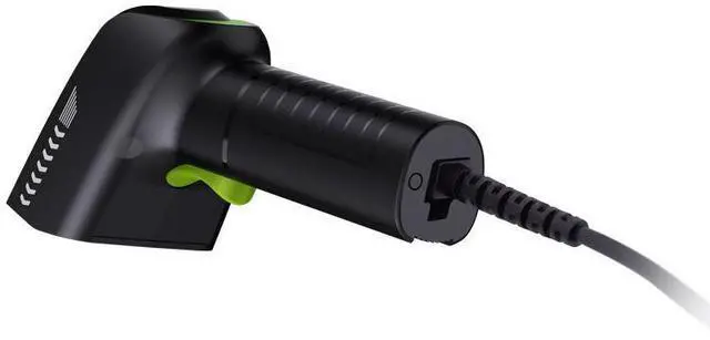 Alt view image 6 of 8 - Scan code to grab wired scanning gun. Portable universal QR code reader for supermarket checkout, warehouse entry and exit.
