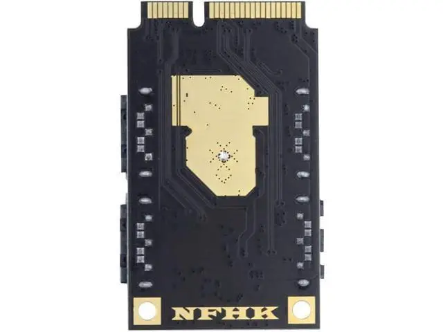 Alt view image 7 of 7 - Deuninker Mini PCI-E PCI Express to SATA 3.0 Four Ports Adapter Converter 6Gbps Hard Drive Extension Card for SSD