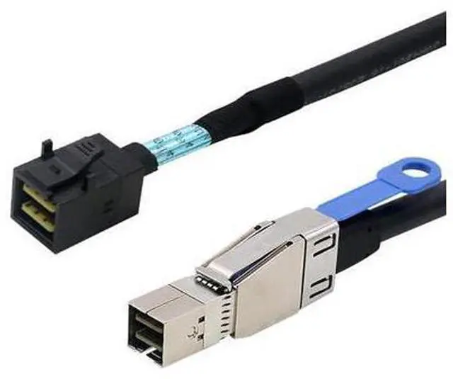 Main image of Deuninker Heretom External Mini SAS HD SFF-8644 to Mini SAS HD SFF-8643 Data Server Raid 1m 3.3FT Cable