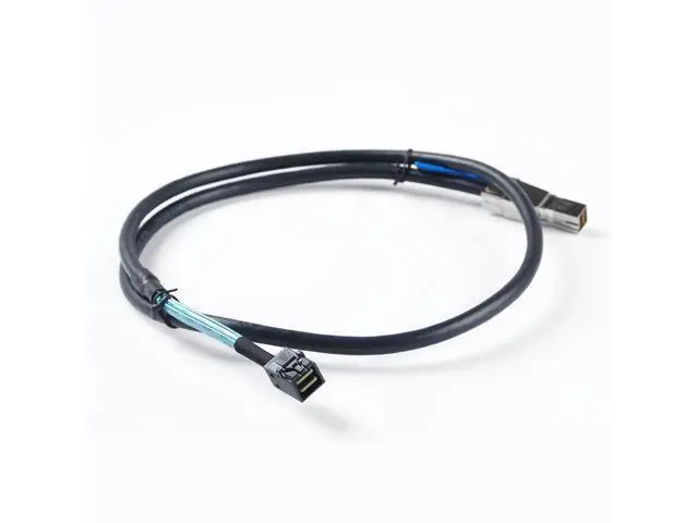 Alt view image 5 of 6 - Deuninker Heretom External Mini SAS HD SFF-8644 to Mini SAS HD SFF-8643 Data Server Raid 1m 3.3FT Cable