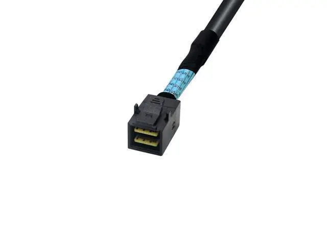 Alt view image 4 of 6 - Deuninker Heretom External Mini SAS HD SFF-8644 to Mini SAS HD SFF-8643 Data Server Raid 1m 3.3FT Cable