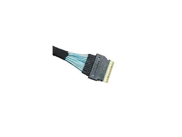 Alt view image 4 of 6 - Deuninker SlimSAS 8X to 2*oCuLink 4X,SFF-8654 74pin to 2*SFF-8611 36pin Cable 80cm(Broadcom MPN 05-60001-00CBL-SAST-1154-85)