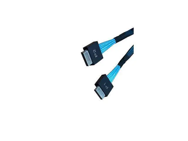 Alt view image 5 of 6 - Deuninker SlimSAS 8X to 2*oCuLink 4X,SFF-8654 74pin to 2*SFF-8611 36pin Cable 80cm(Broadcom MPN 05-60001-00CBL-SAST-1154-85)