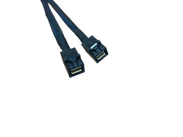 Alt view image 2 of 5 - Deuninker SlimSAS 8X to 2*MiniSAS HD 4X,SFF-8654 74Pin to 2*SFF-8643 36Pin Cable 80cm(Broadcom MPN 05-60003-00)