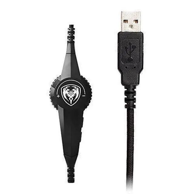 Alt view image 5 of 5 - SOMIC G941 Gaming Headset,7.1 Virtual Surround Sound USB Lightweight Over Ear Headphone with Mic,Volume Control,LED Light