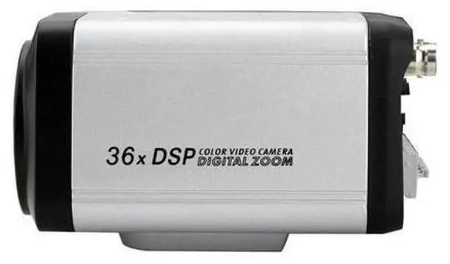 Alt view image 3 of 7 - NTSC 1/4" So ny 1200TVL Auto Focus 36X Optical Zoom CCTV DSP Color Video Camera