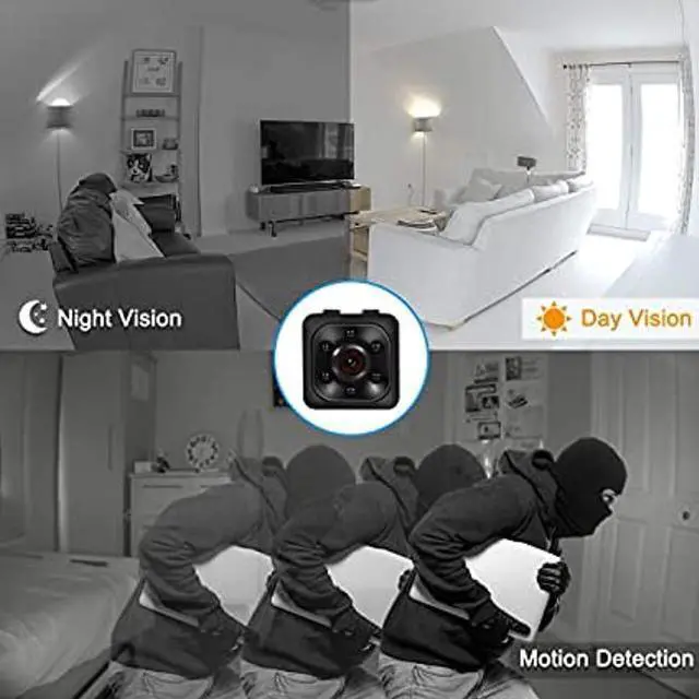 Alt view image 8 of 10 - Mini Camera Nanny Cam Baby Camera Dashboard Cam Doorbell Cam 720P/1080P Cop Cam - SQ11 HD Camera Small Infrared Camera Night Vision No WiFi Needed Pocket Camera Bike Cam Tiny Helmet Cam
