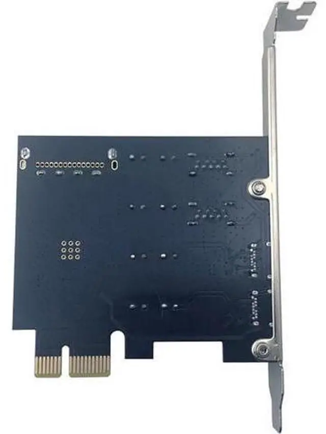 Alt view image 4 of 7 - Deuninker PCIe to USB 3.0 + USB-C Expansion Card 5Gbps 1 to 4 Desktop Adapter with D720201 Controller, 4-Port Splitter (4-Pin Power Port)