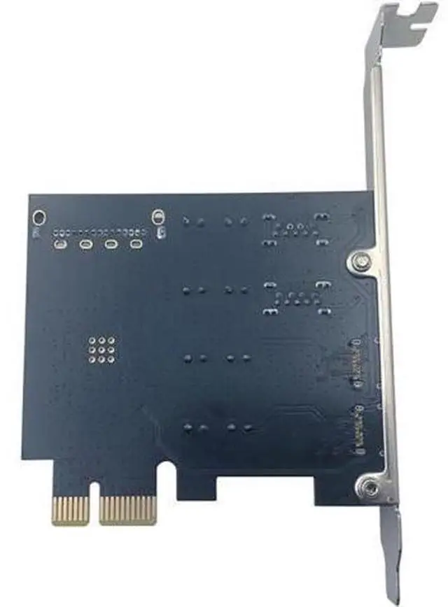 Alt view image 6 of 7 - Deuninker PCIe to USB 3.0 + USB-C Expansion Card 5Gbps 1 to 4 Desktop Adapter with D720201 Controller, 4-Port Splitter (SATA Power Port)