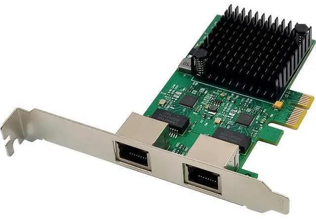 Alt view image 2 of 7 - Dual-Port 2.5GBase-T PCIe Network Adapter RTL8125B 2500/1000/100Mbps PCI Express Gigabit Ethernet NIC Card RJ45 LAN Controller