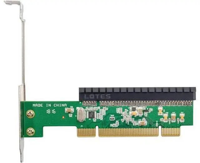 Alt view image 4 of 7 - PCI to PCI Express X16 Bridge Card Adapter with PLX Chipset Compatible with PCIe X1,X4,X8