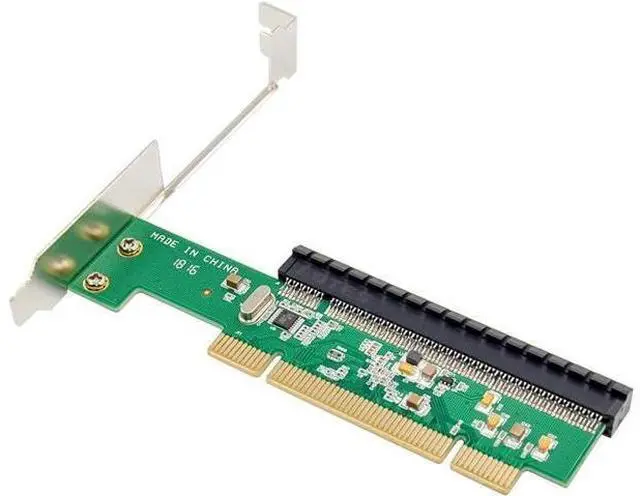 Alt view image 7 of 7 - PCI to PCI Express X16 Bridge Card Adapter with PLX Chipset Compatible with PCIe X1,X4,X8