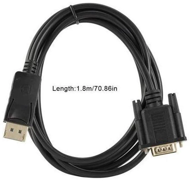 Alt view image 6 of 10 - To Vga Converter Dp Male To Vga Male Cable Adapter 1080P Display Port Connector For Laptop Desktop Table Pc