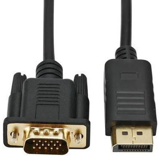 Alt view image 9 of 10 - To Vga Converter Dp Male To Vga Male Cable Adapter 1080P Display Port Connector For Laptop Desktop Table Pc