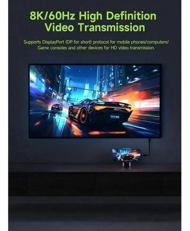 Alt view image 6 of 7 - USB 4 Cable, LED Display USB C 240W Fast Charging Cable with 8K@60Hz 40Gbps Data Transfer Thunderbolt 4/3 Video Cord for iPhone 16/15 Pro Max, iPad, MacBook Pro Air 3.3ft