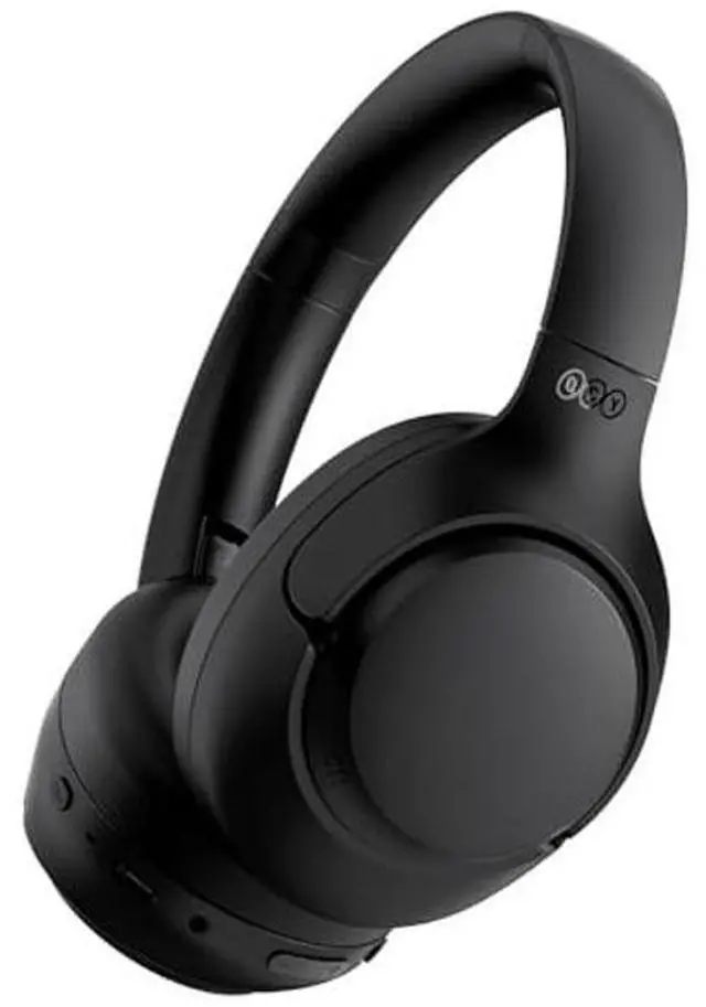 Main image of QCY H3 ANC Bluetooth Headphones Over Ear, Active Noise Cancelling Bluetooth 5.4 Headphones with Microphones, Hi-Res Audio Sound, Multipoint Connection, 60H Playback, Custom EQ via App(Black)